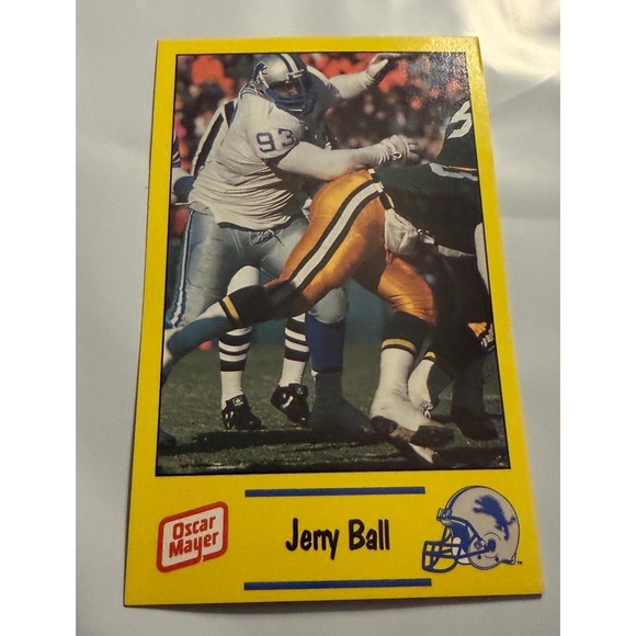 1991 Oscar Mayer Detroit Lions Football Cards Chris Spielman Barry Sanders - Picture 11 of 16